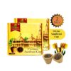 Satguru Divine Cow Panchgavya Dhuni Cups/Organic Sambrani dhoop Cup for Pooja (30 Pcs) Pack of 2